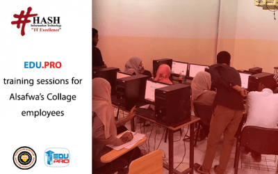 HASH starts to train Al-Safwa’s Collage employees with parts of EDU.PRO packages