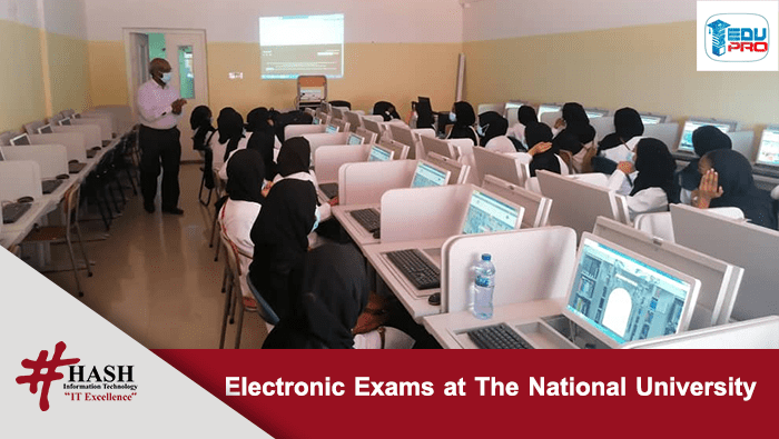 Exam sessions start at National University using EDU.PRO